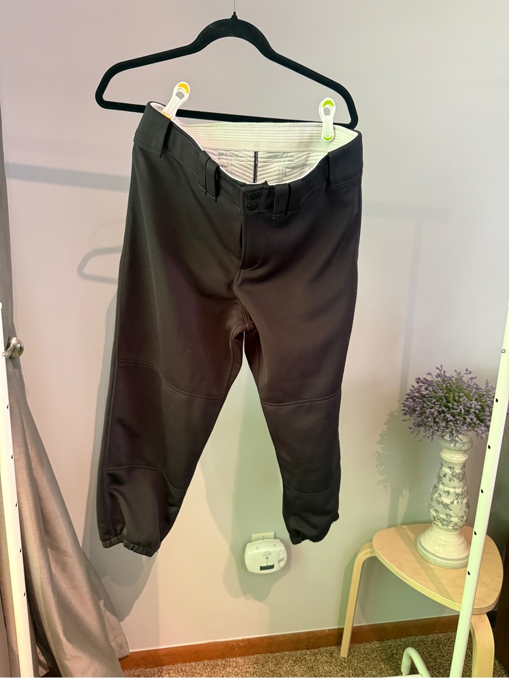 Mizuno Black Athletic Softball Pants